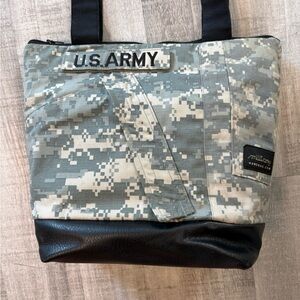 Military Handbags US Army Shoulder Bag With Outer Pockets